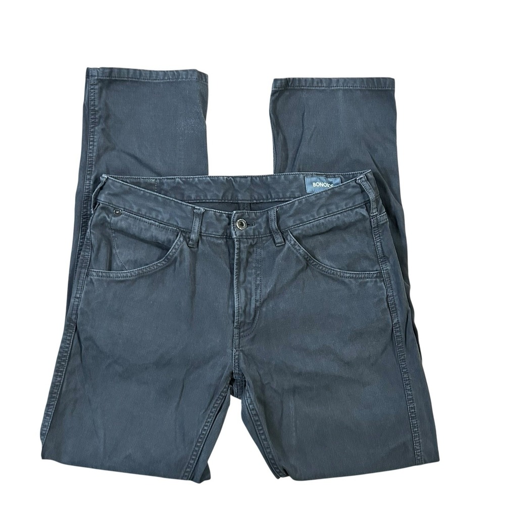 Bonobos Rigid Chino Pants‎ Gray Men's 30x30 Straight Fit USA Designer Jeans